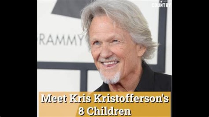 Kris Kristofferson Children: Meet the 8 children of the Singer