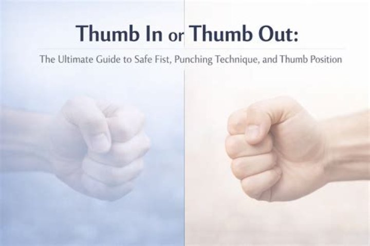 Thumb In Or Thumb Out, The Ultimate Guide