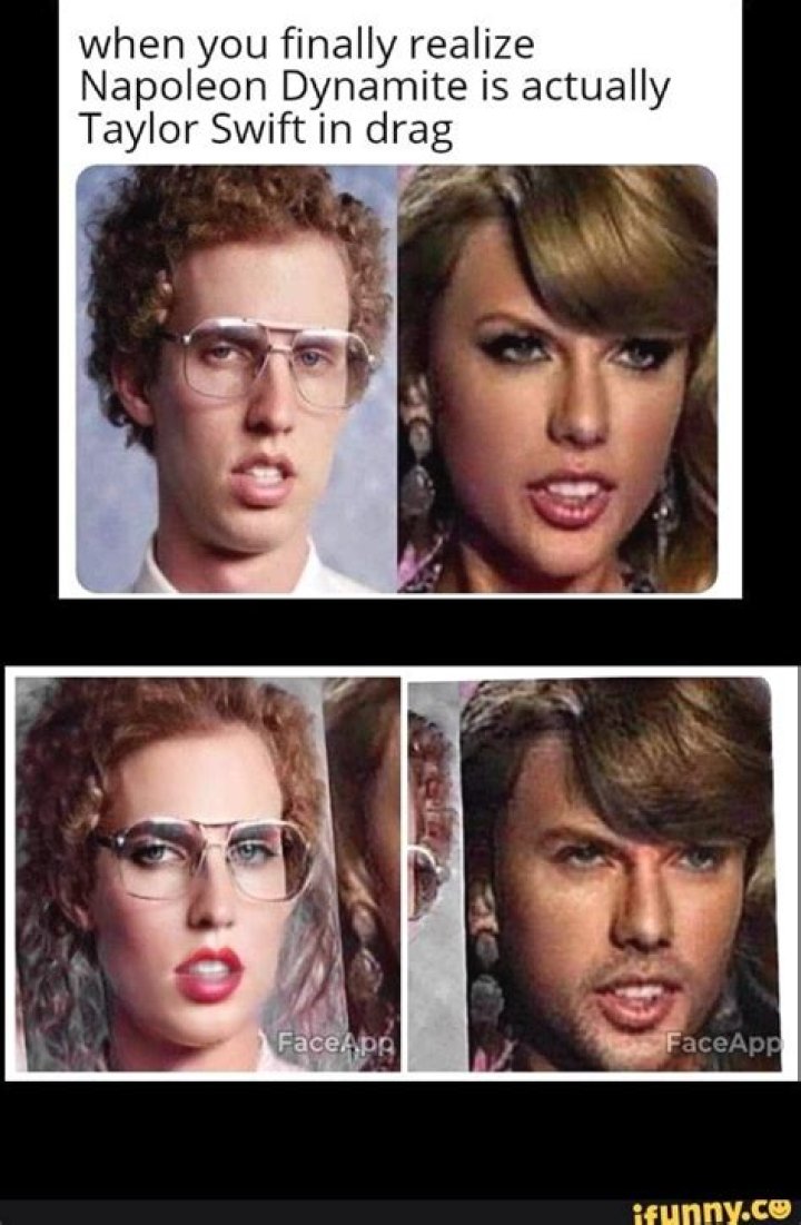 Unveiling The Secrets Of The "Napoleon Dynamite Taylor Swift Side By Side" Meme